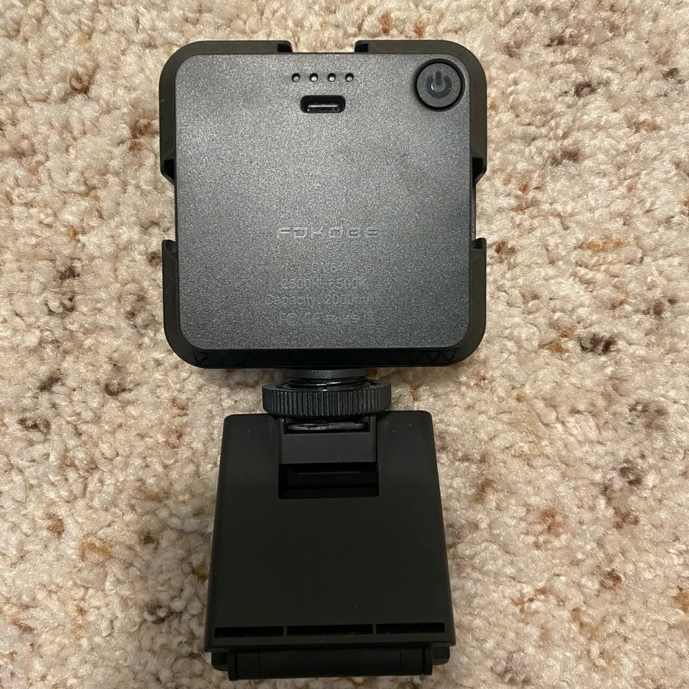 Clip-on Adjustable LED Light Portable Laptop Video